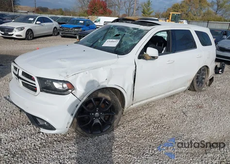2015 Dodge Durango R/T z USA, uszkodzony, nr VIN 1C4SDJCT8FC203167